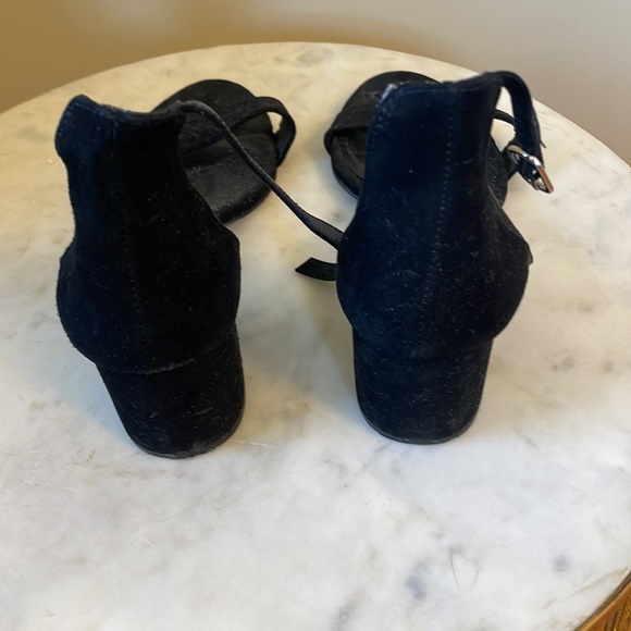 Steve Madden Irenee Black Suede Heels - Picture 3 of 3